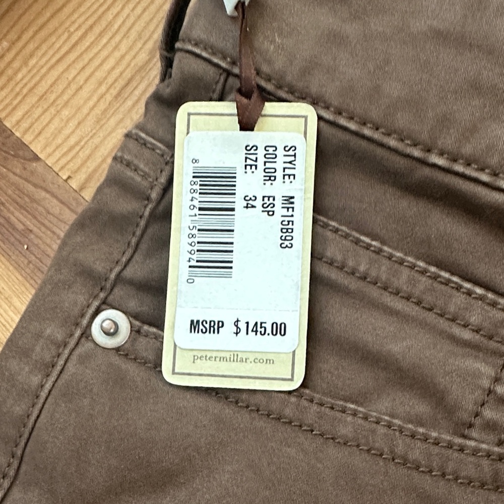 Peter Millar Classic Tan Trousers - Picture 3 of 4